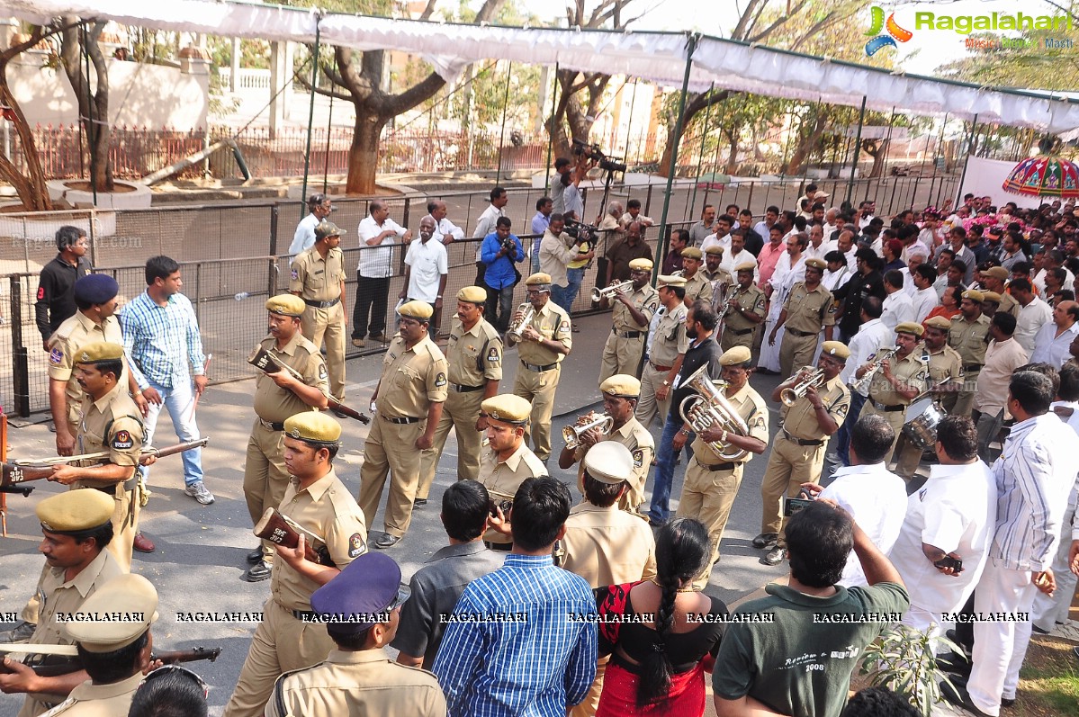 Last Rites of Dr. D. Ramanaidu