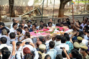 Ramanaidu Last Rites Photos