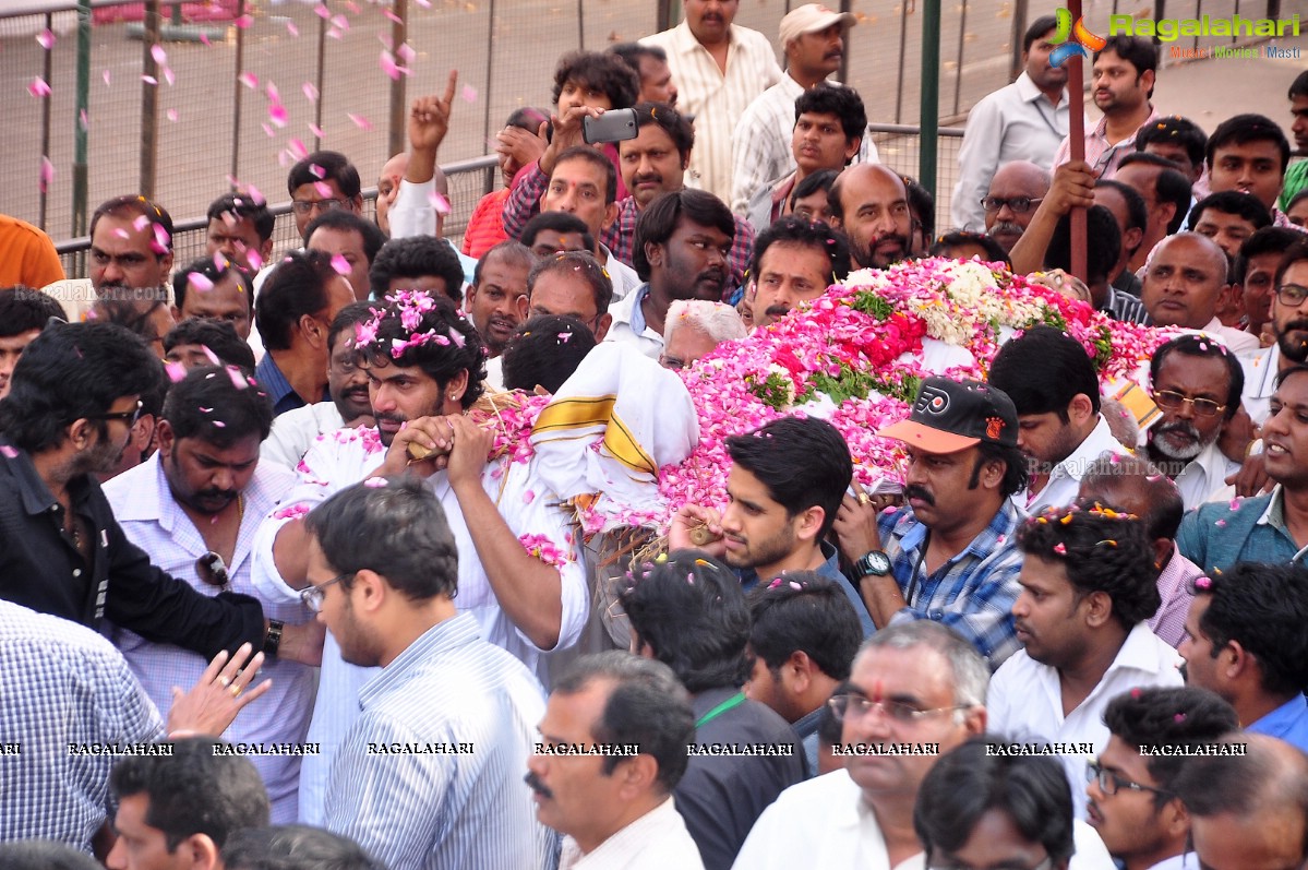 Last Rites of Dr. D. Ramanaidu