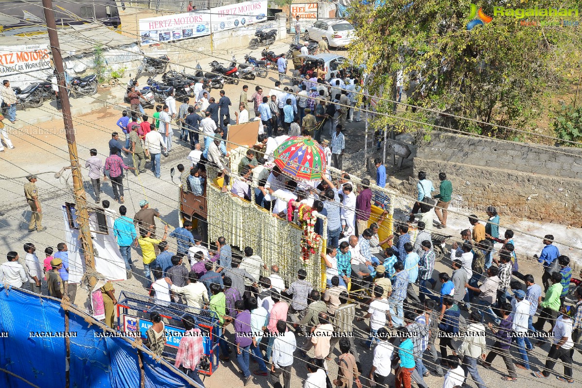 Last Rites of Dr. D. Ramanaidu