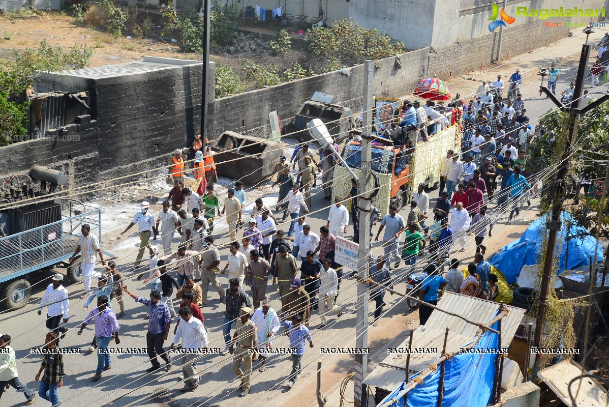 Last Rites of Dr. D. Ramanaidu