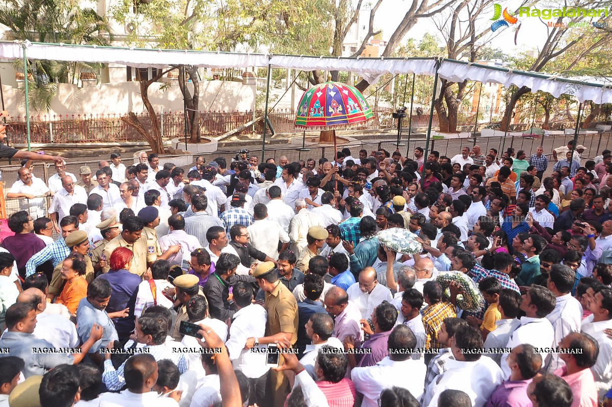 Last Rites of Dr. D. Ramanaidu