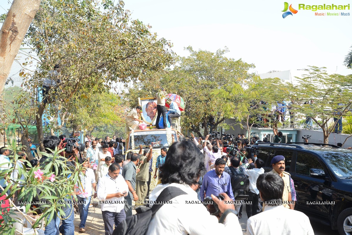 Last Rites of Dr. D. Ramanaidu