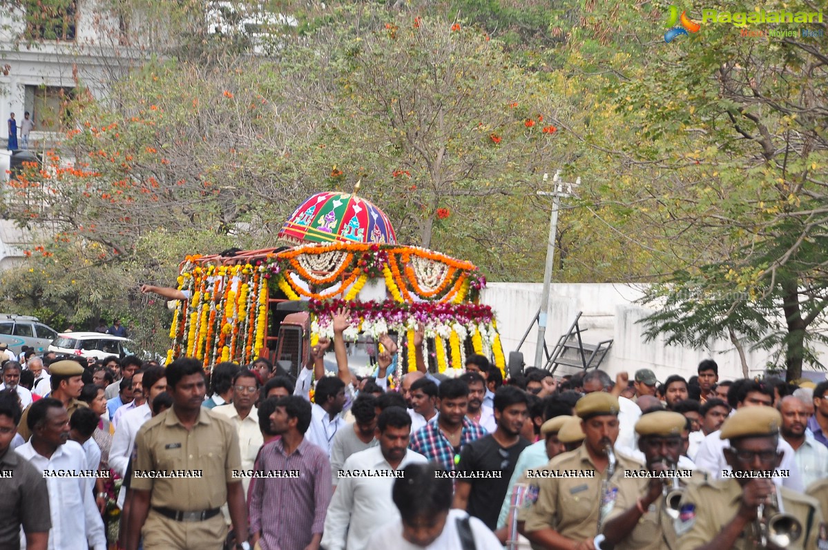 Last Rites of Dr. D. Ramanaidu