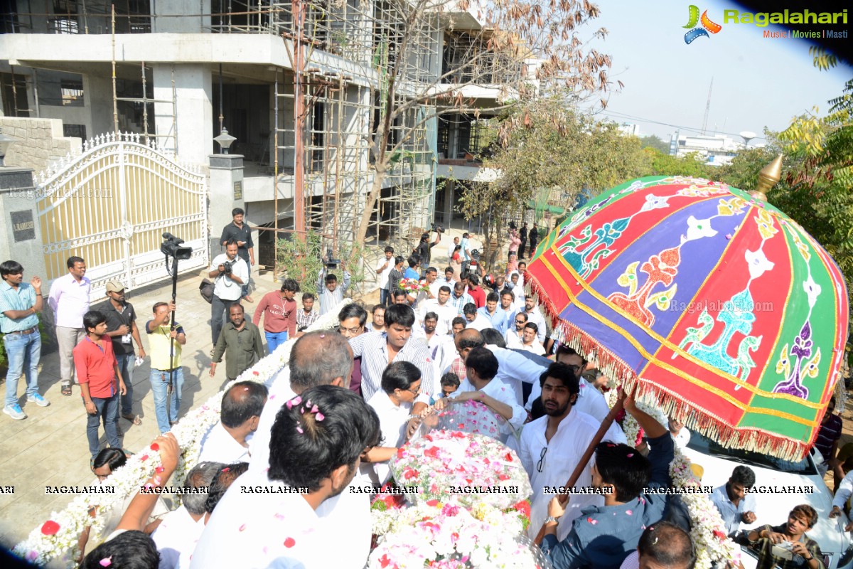 Last Rites of Dr. D. Ramanaidu