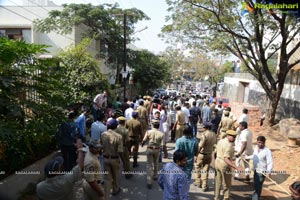 Ramanaidu Last Rites Photos