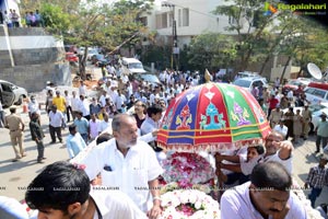 Ramanaidu Last Rites Photos