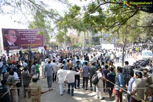 Ramanaidu Last Rites Photos