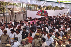 Ramanaidu Last Rites Photos