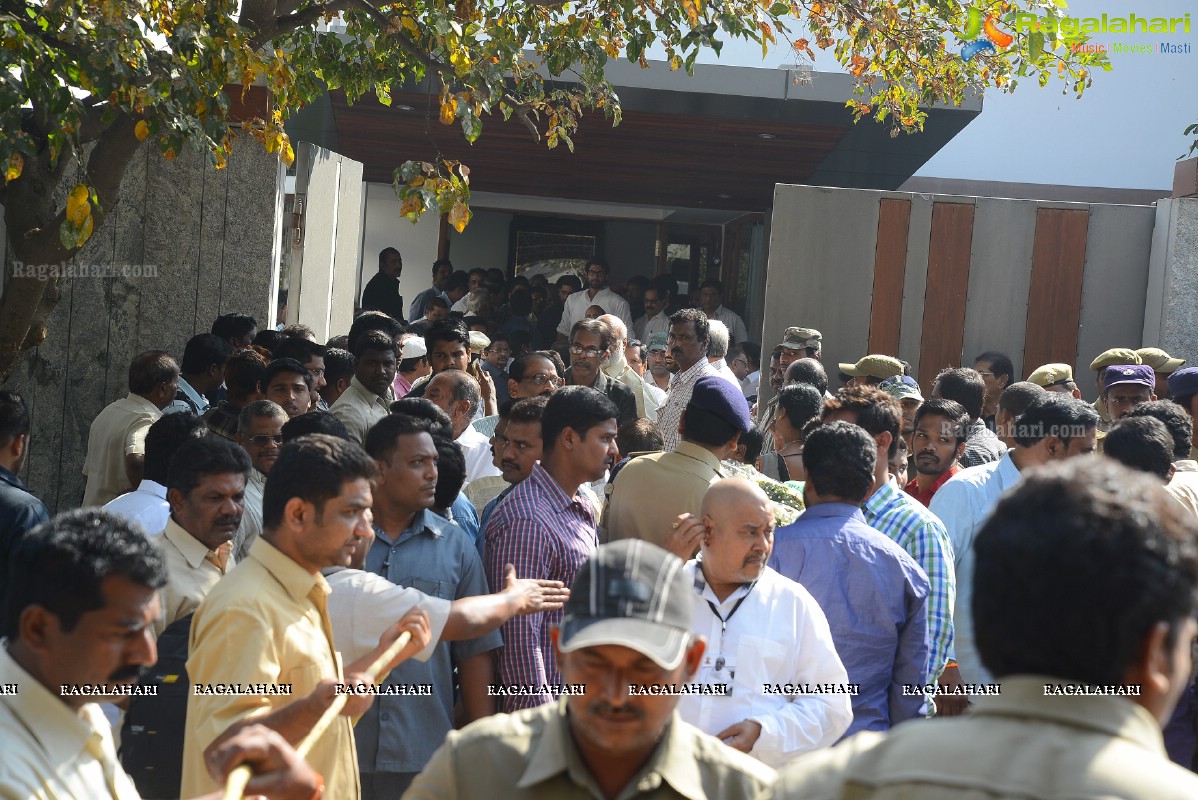 Last Rites of Dr. D. Ramanaidu