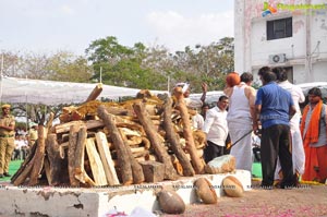 Ramanaidu Last Rites Photos