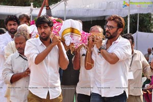 Ramanaidu Last Rites Photos