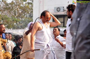 Ramanaidu Last Rites Photos