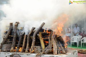 Ramanaidu Last Rites Photos