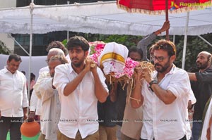 Ramanaidu Last Rites Photos