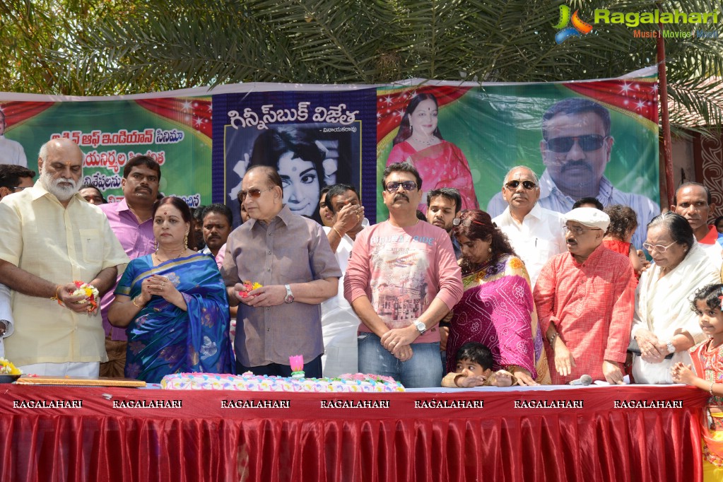 Vijaya Nirmala Birthday Celebrations and Guinness Book Vijetha Book Launch