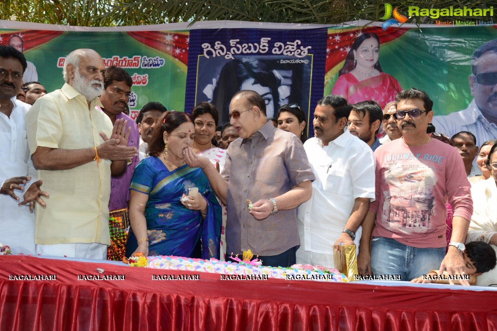 Vijaya Nirmala Birthday Celebrations and Guinness Book Vijetha Book Launch