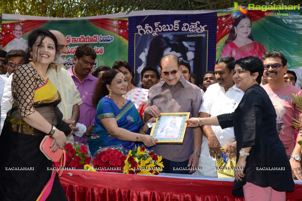 Vijaya Nirmala Birthday Celebrations and Guinness Book Vijetha Book Launch