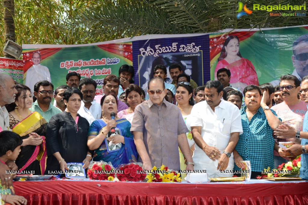 Vijaya Nirmala Birthday Celebrations and Guinness Book Vijetha Book Launch