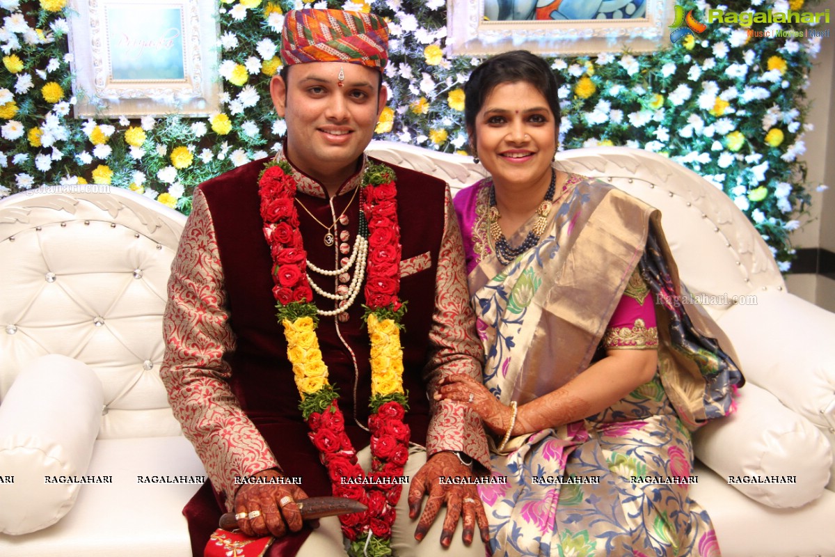 Wedding Sangeet Ceremony of Aditya Chandak-Priyanka Navander 