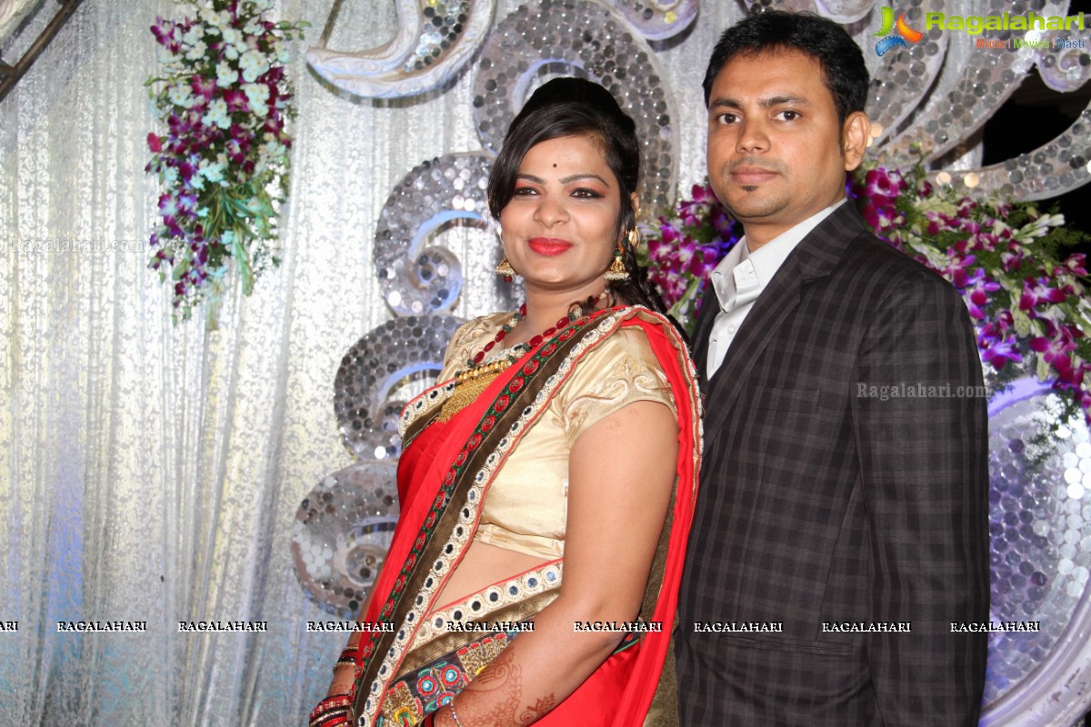 Wedding Reception of Aditya Chandak-Priyanka Navander 