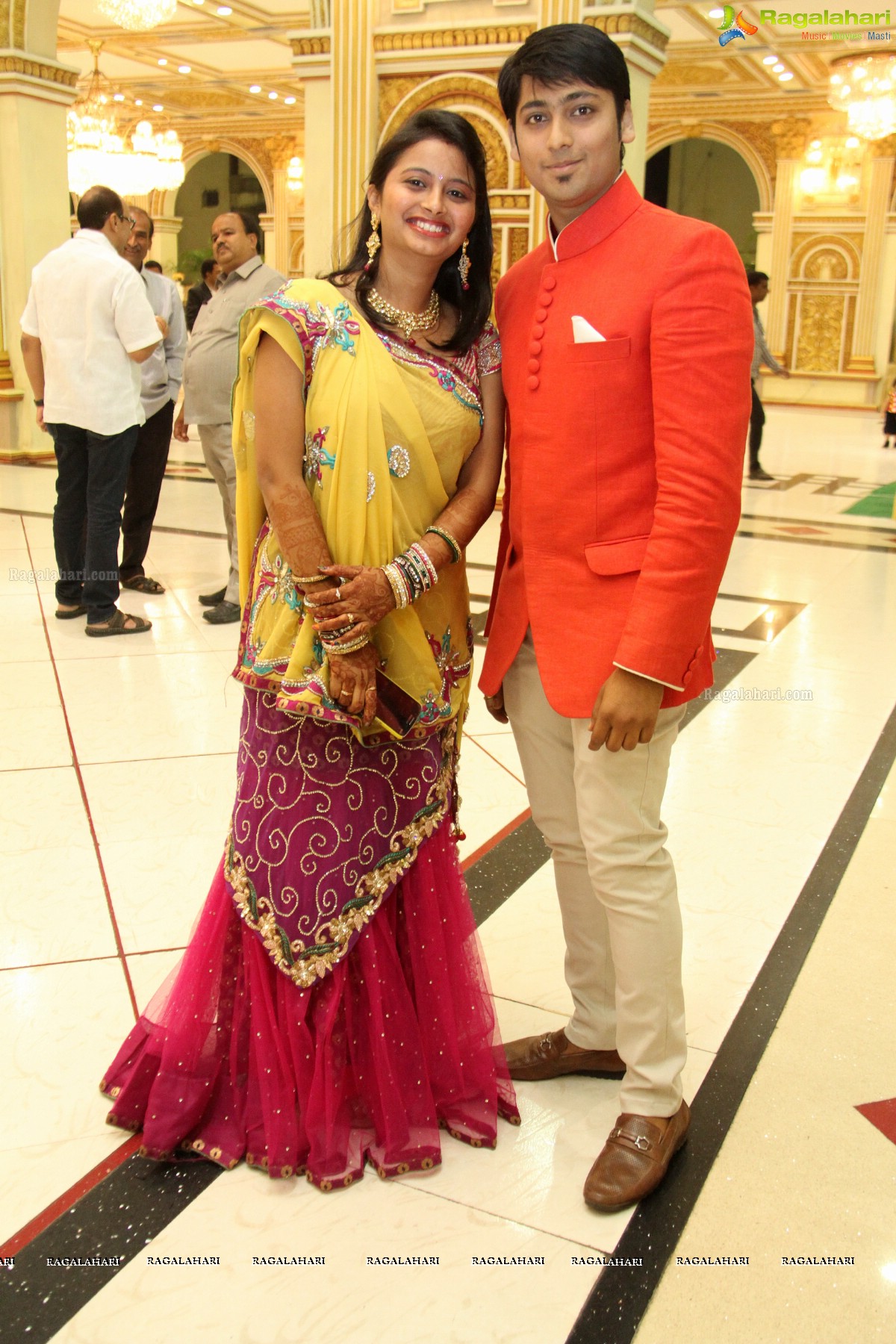 Wedding Reception of Aditya Chandak-Priyanka Navander 