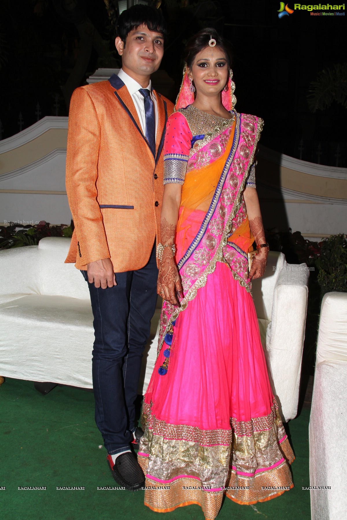 Wedding Reception of Aditya Chandak-Priyanka Navander 