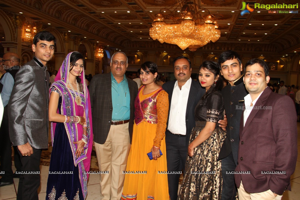 Wedding Reception of Aditya Chandak-Priyanka Navander 