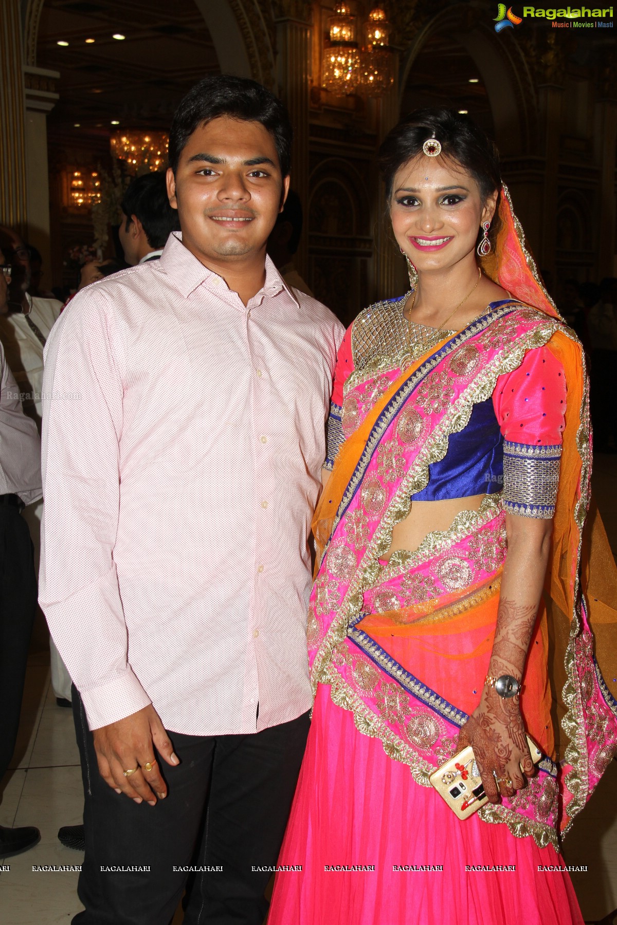 Wedding Reception of Aditya Chandak-Priyanka Navander 