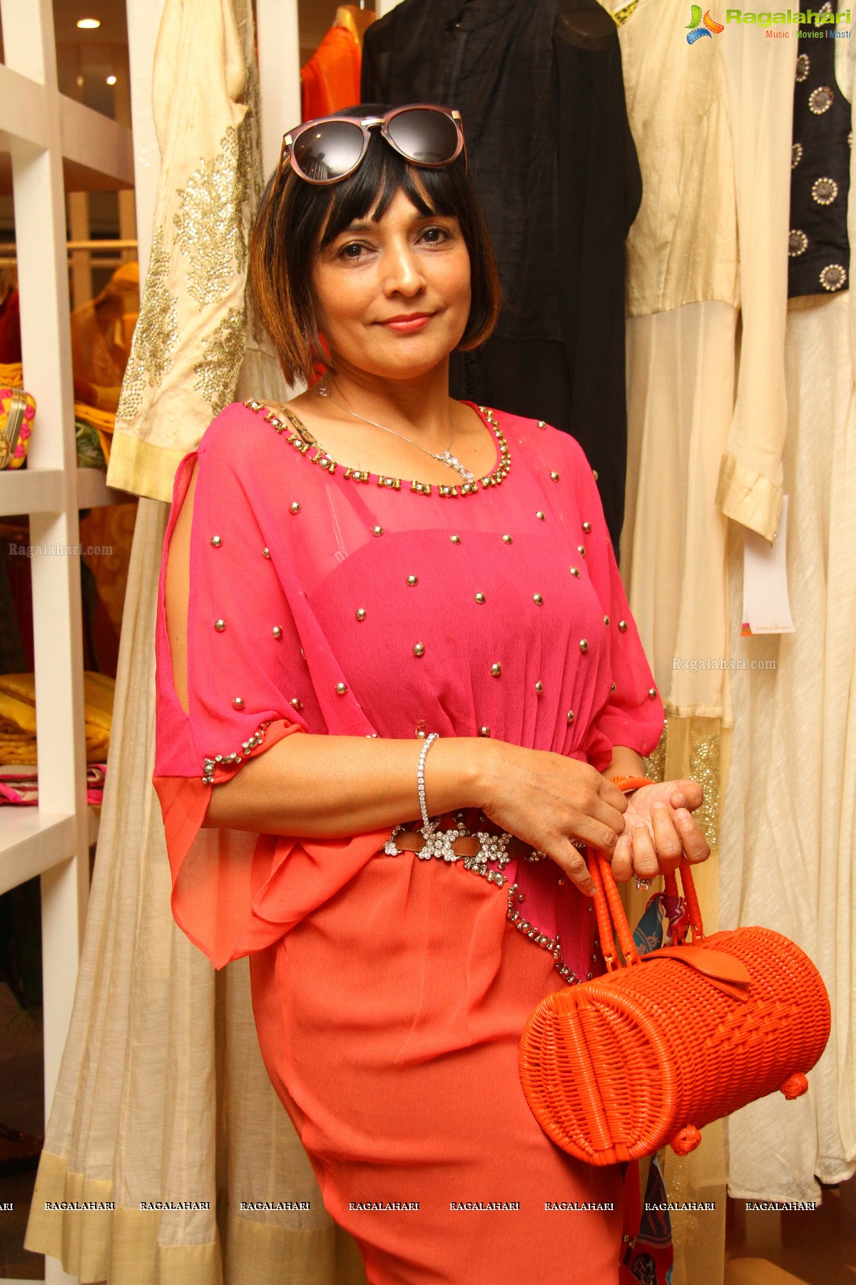 Farah Khan Ali and JJ Valaya Collection at Angasutra Designer Boutique, Hyderabad