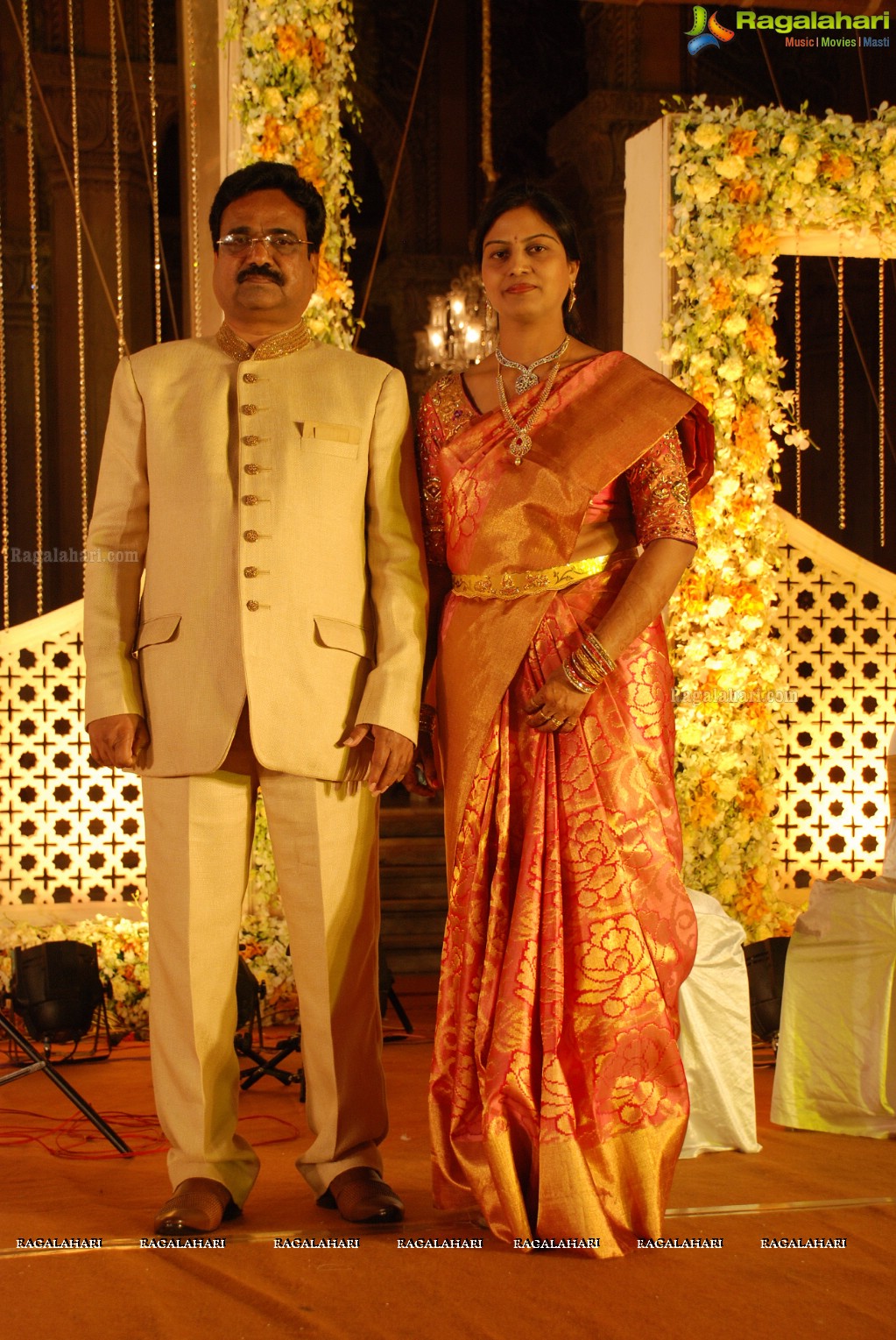 Grand Wedding Reception of Arjun Kumar Goud-Ruchika