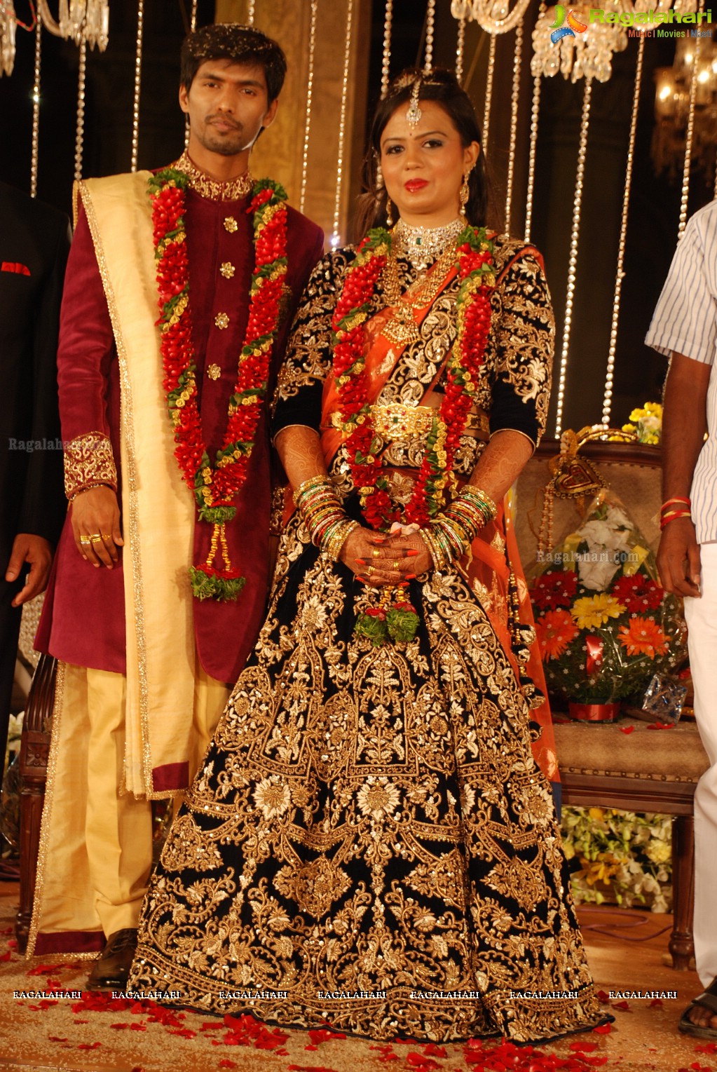 Grand Wedding Reception of Arjun Kumar Goud-Ruchika