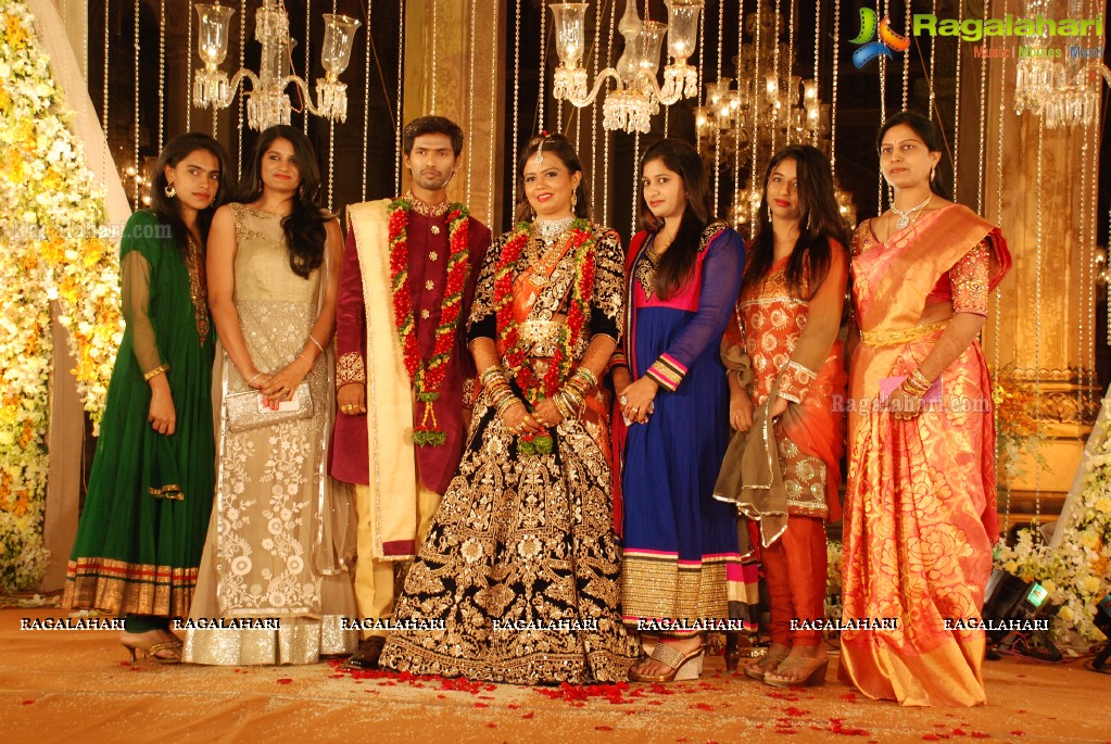 Grand Wedding Reception of Arjun Kumar Goud-Ruchika