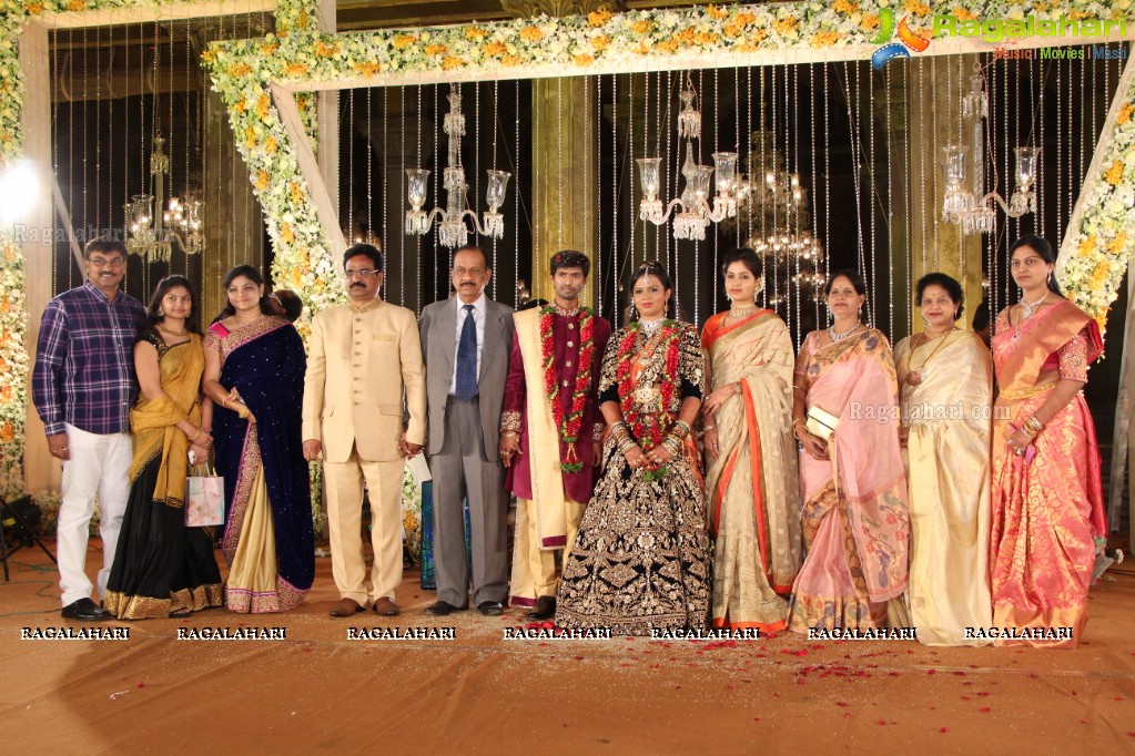 Grand Wedding Reception of Arjun Kumar Goud-Ruchika