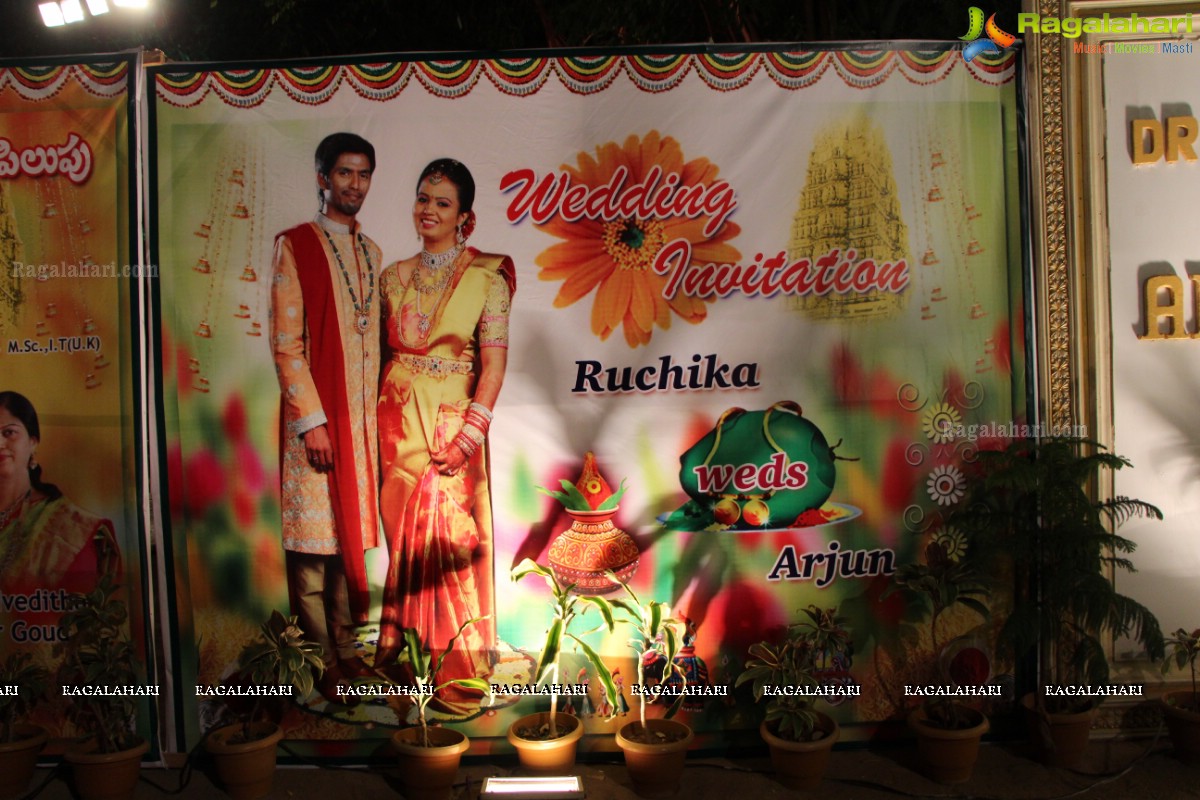 Grand Wedding Ceremony of Arjun Kumar Goud-Ruchika