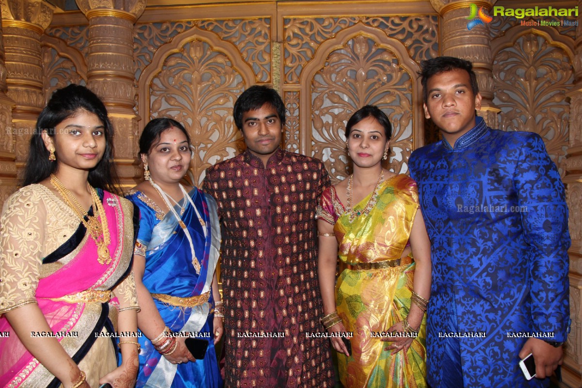 Grand Wedding Ceremony of Arjun Kumar Goud-Ruchika