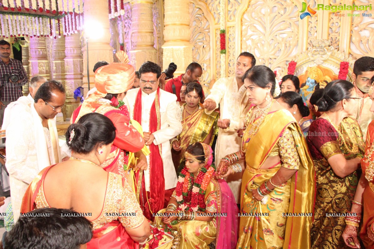 Grand Wedding Ceremony of Arjun Kumar Goud-Ruchika