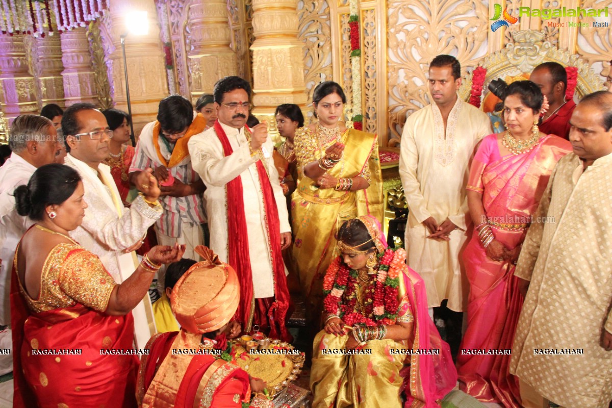 Grand Wedding Ceremony of Arjun Kumar Goud-Ruchika