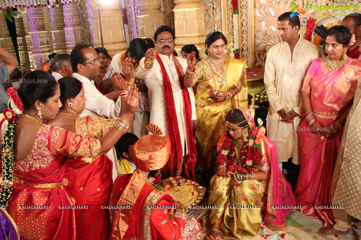 Grand Wedding Ceremony of Arjun Kumar Goud-Ruchika