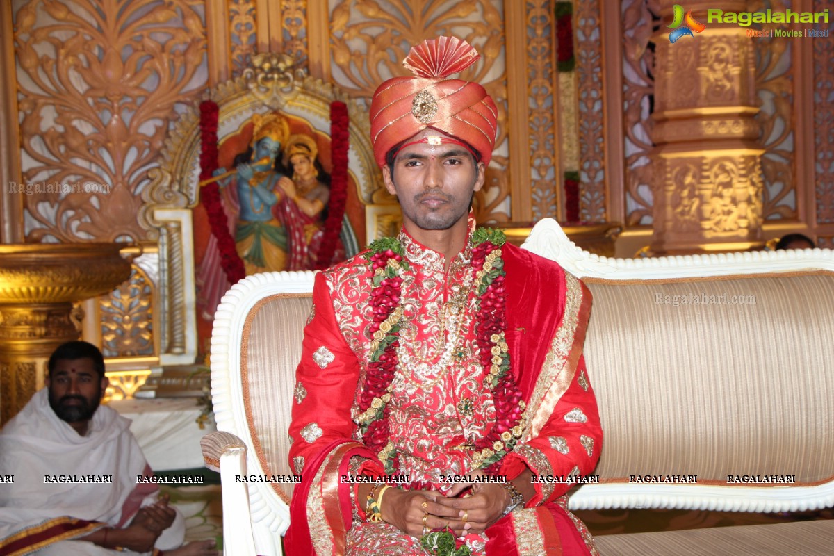 Grand Wedding Ceremony of Arjun Kumar Goud-Ruchika