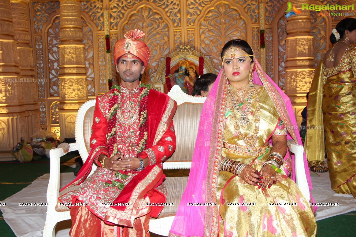 Grand Wedding Ceremony of Arjun Kumar Goud-Ruchika