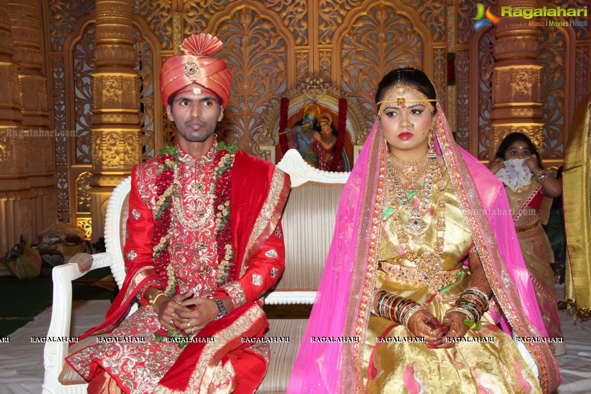 Grand Wedding Ceremony of Arjun Kumar Goud-Ruchika