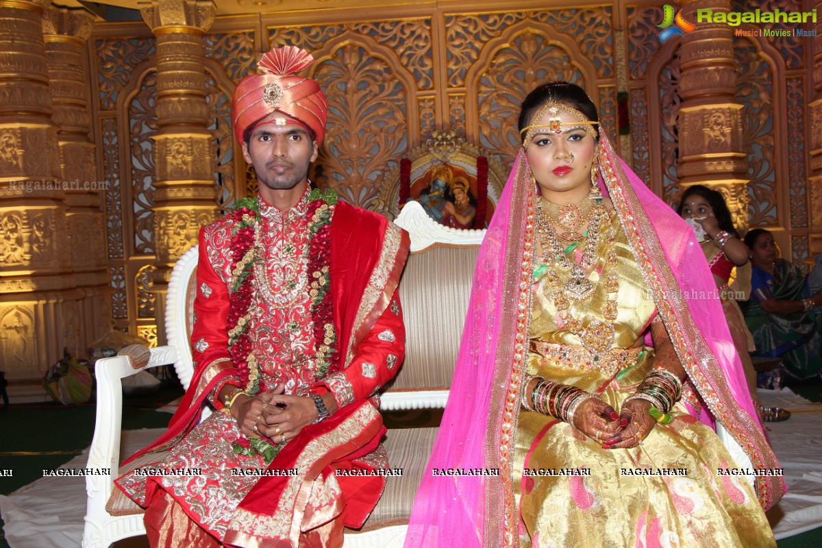 Grand Wedding Ceremony of Arjun Kumar Goud-Ruchika