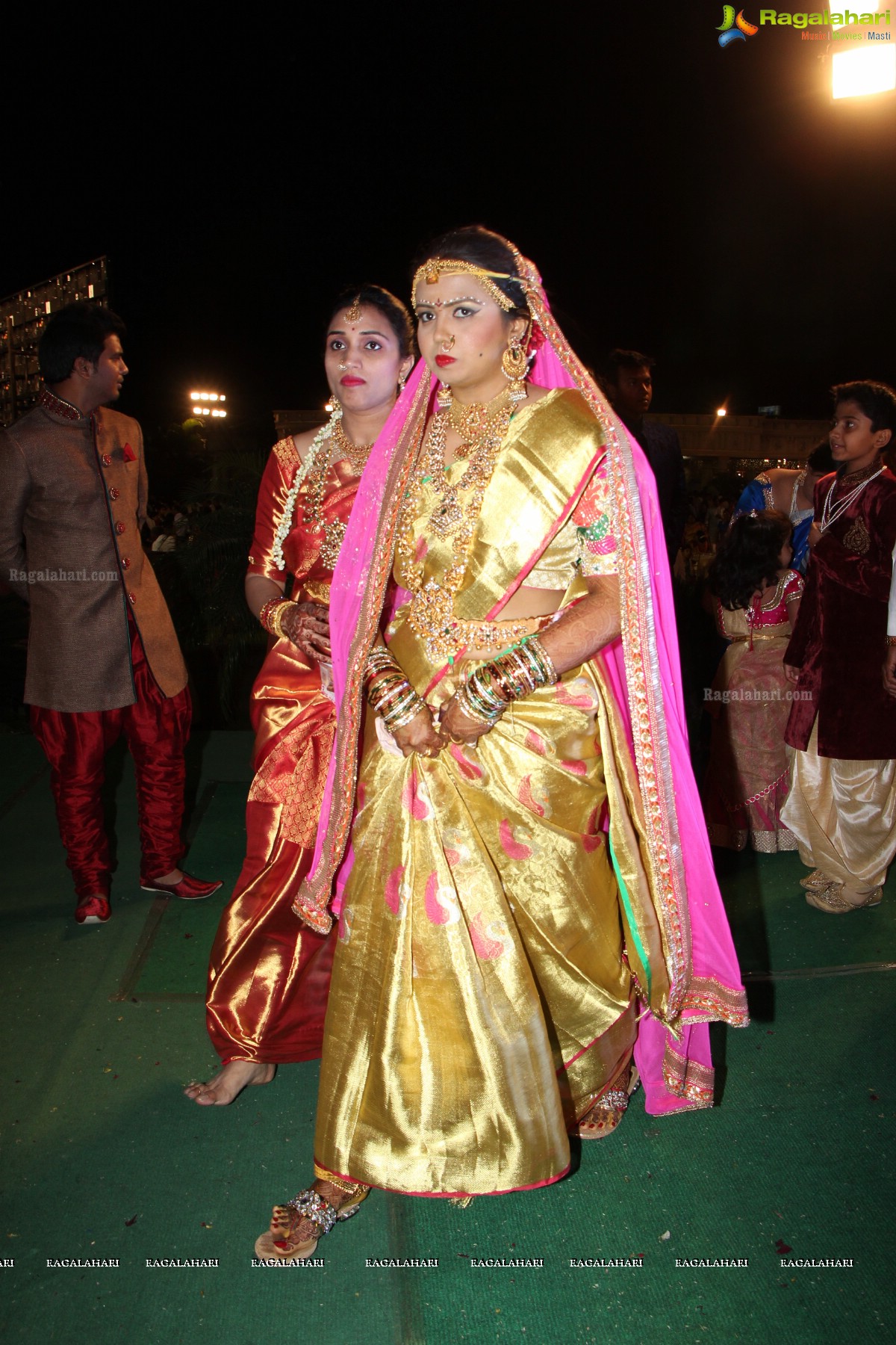 Grand Wedding Ceremony of Arjun Kumar Goud-Ruchika