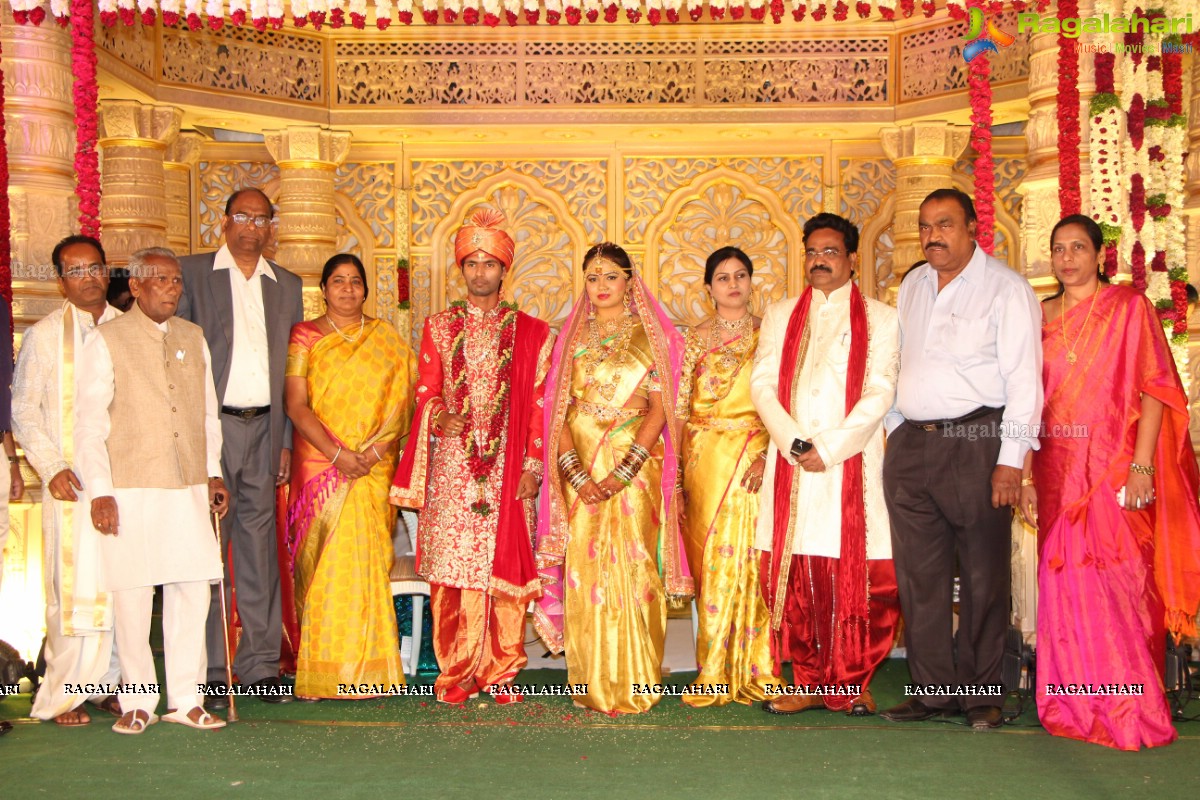 Grand Wedding Ceremony of Arjun Kumar Goud-Ruchika