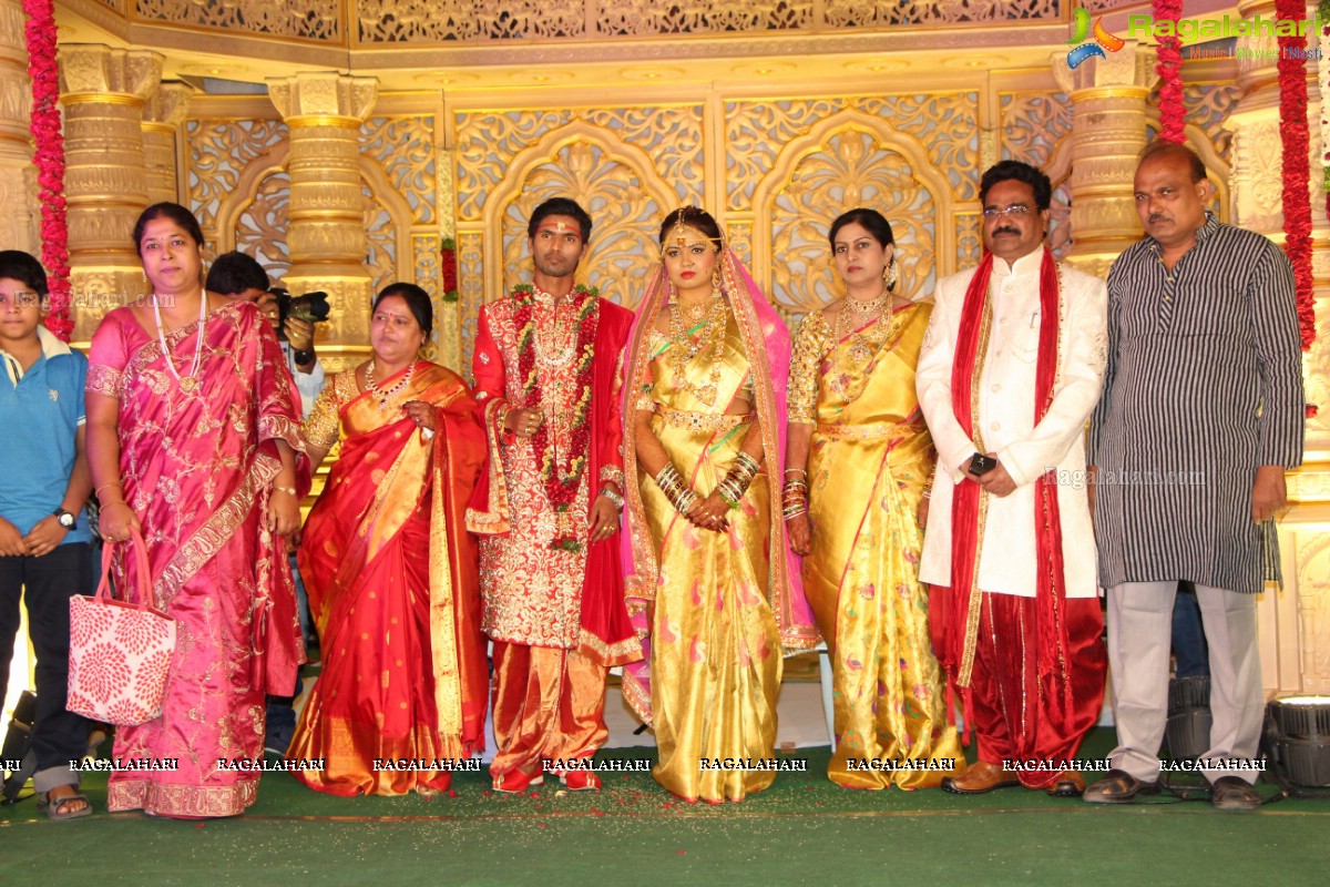 Grand Wedding Ceremony of Arjun Kumar Goud-Ruchika