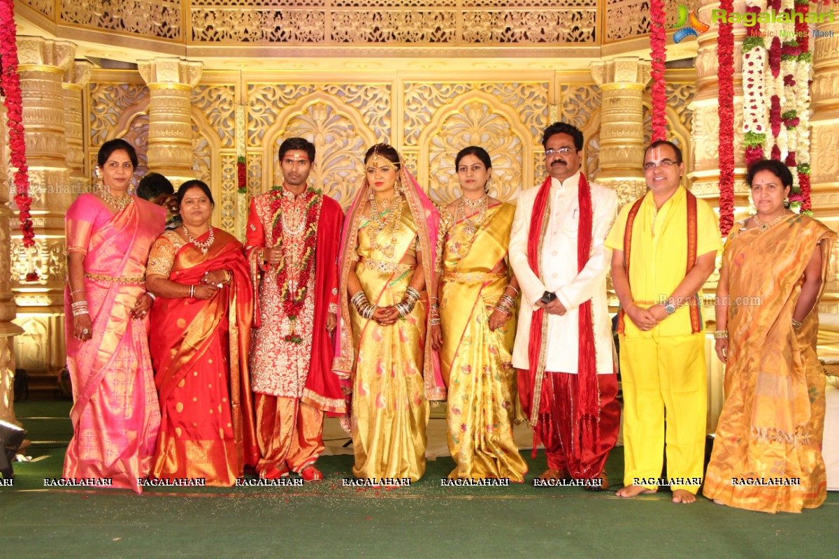 Grand Wedding Ceremony of Arjun Kumar Goud-Ruchika