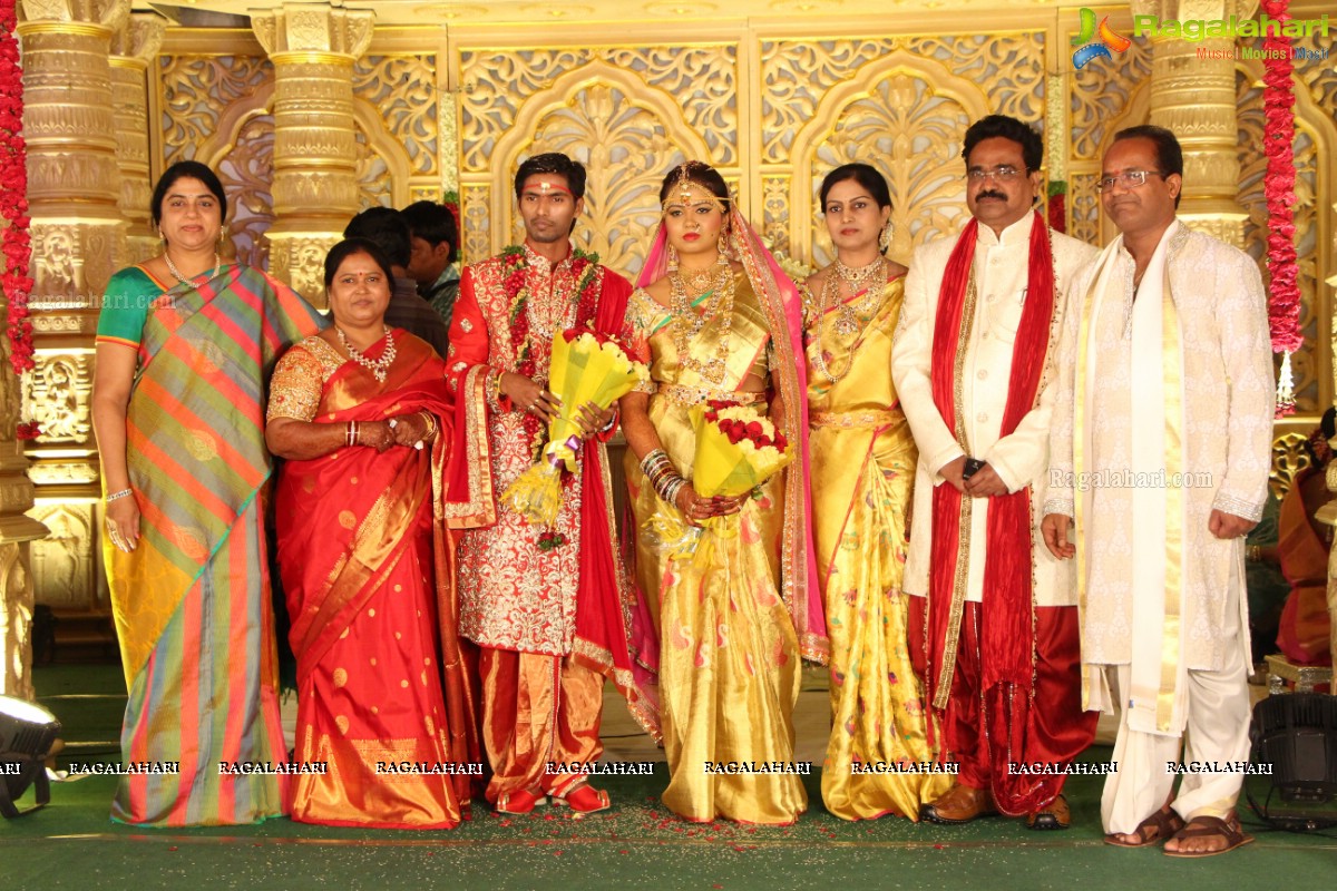 Grand Wedding Ceremony of Arjun Kumar Goud-Ruchika