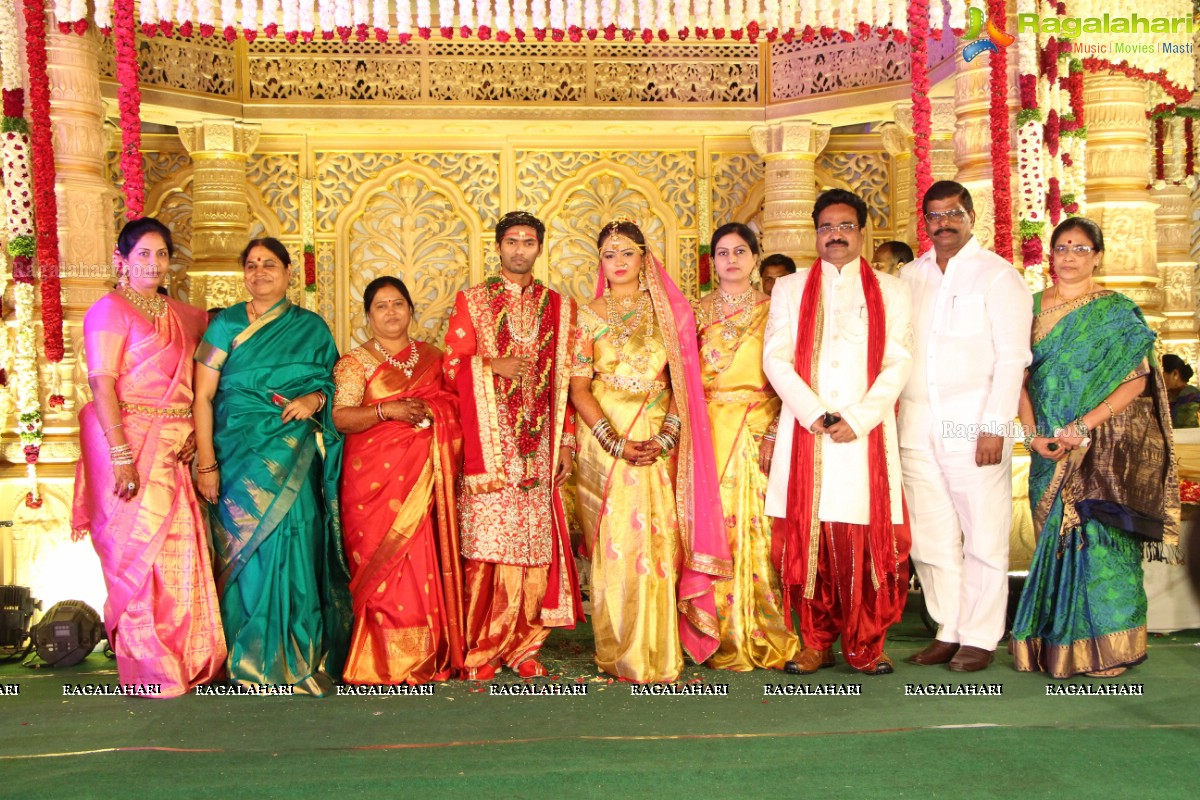 Grand Wedding Ceremony of Arjun Kumar Goud-Ruchika