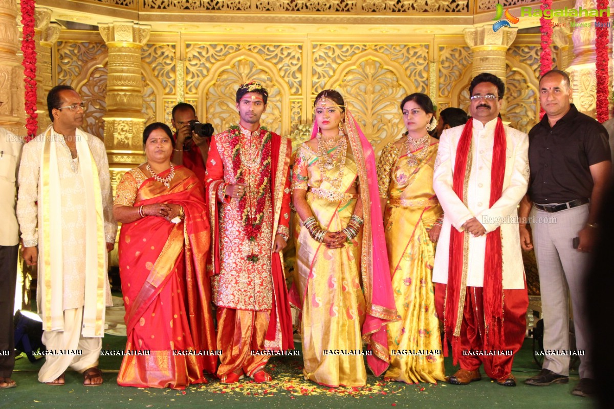 Grand Wedding Ceremony of Arjun Kumar Goud-Ruchika